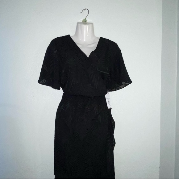 Liz Claiborne elegant black dress size M - Picture 4 of 8